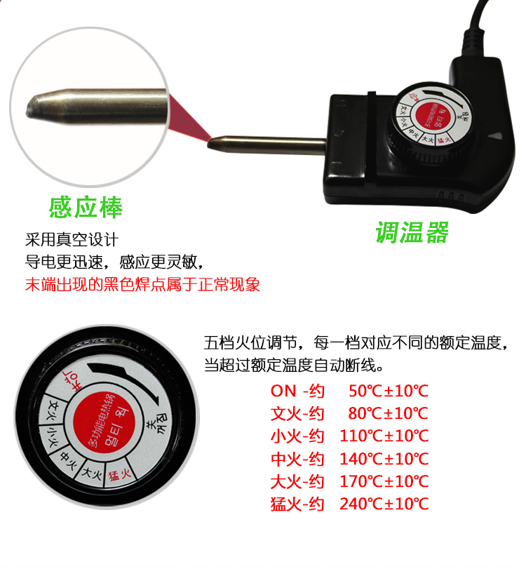   九阳JK-50H03韩式电火锅多功能电热锅圆形家用不粘锅养身正品