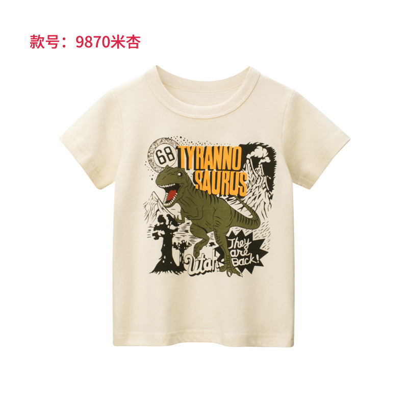 【领券立减10元】男童薄款棉质卡通休闲T恤系列3