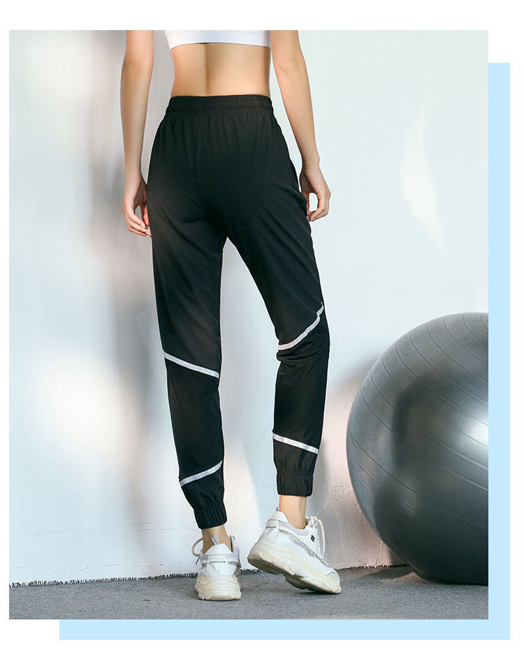 【领券立减20元】女款束脚收口显瘦速干跑步健身瑜伽宽松休闲运动裤