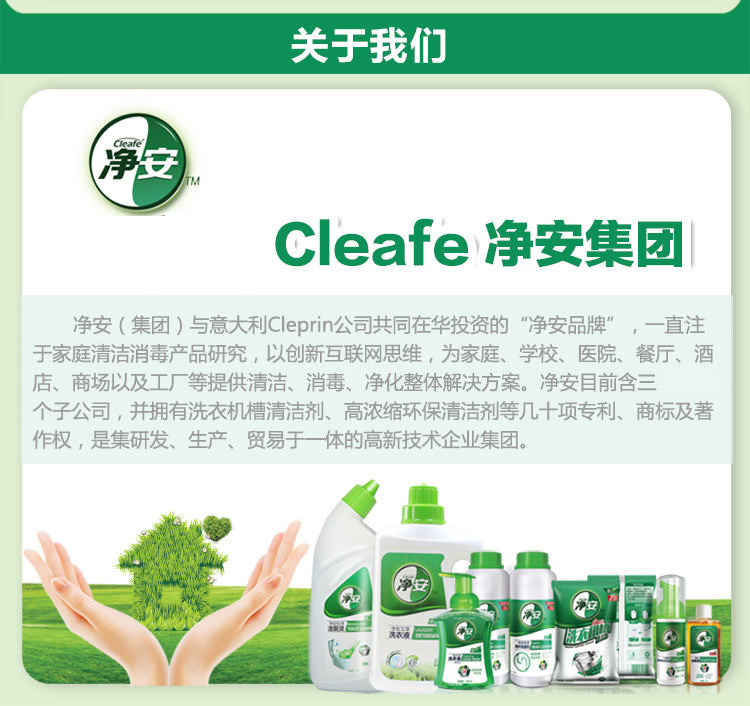 【预售】净安(cleafe) 冰箱除味盒50g*3