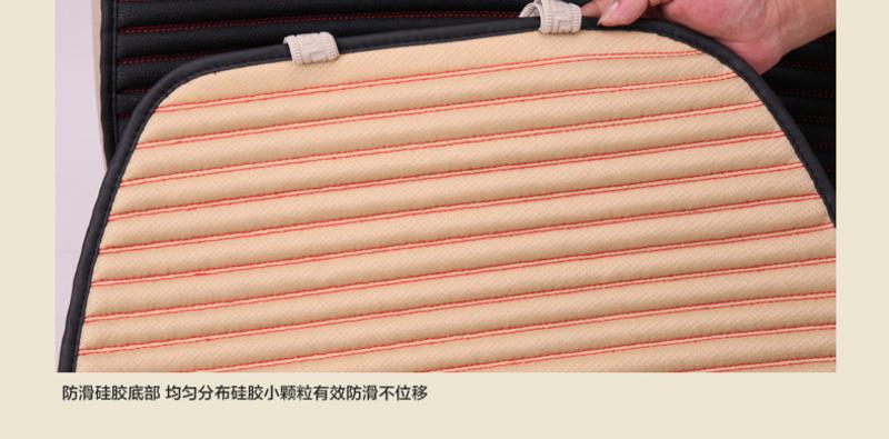 臻曜(TOPVAN) 四季座垫 荞麦壳中草药养生坐垫 纤皮 豪华款 10件套 10.2KG 米色