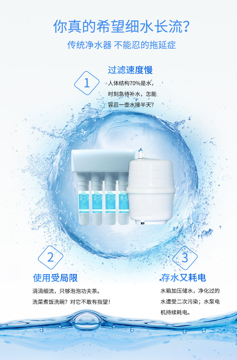 华帝/VATTI 水龙头净水器 JSLT-01L