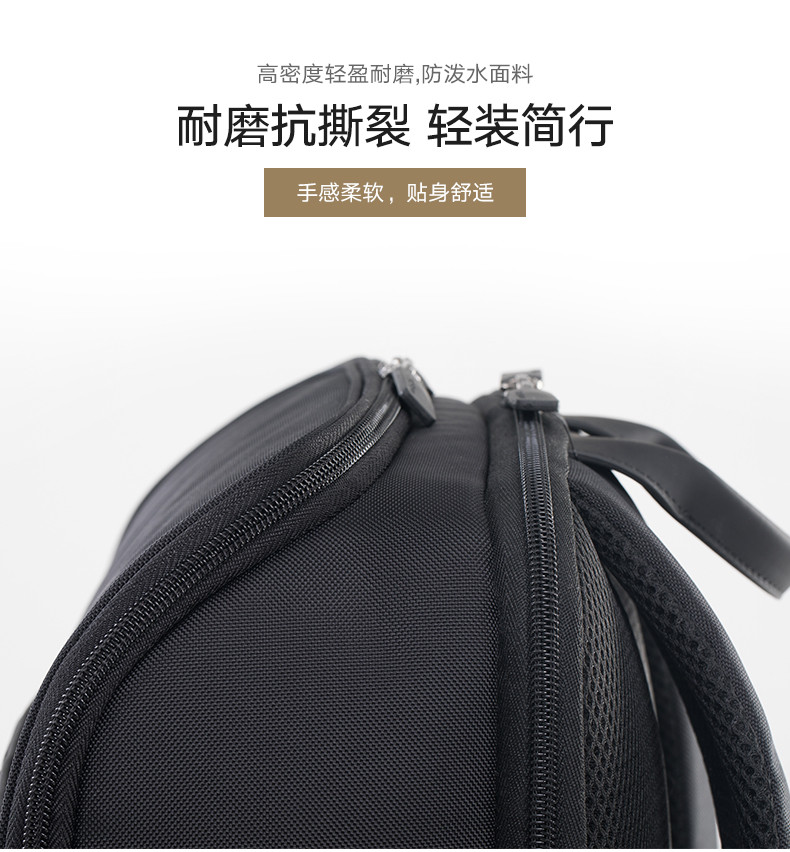 Samsonite/新秀丽大容量舒适男士旅行背包新品 商务通勤笔记本电脑包TQ3