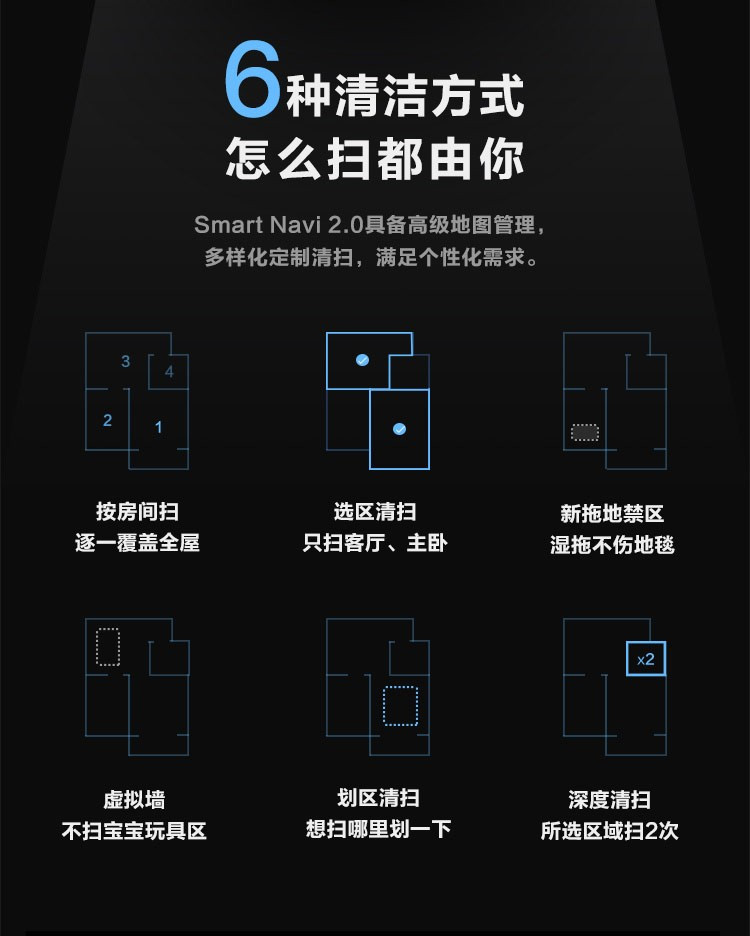 科沃斯（Ecovacs）地宝T5(DX96)扫地机器人扫拖一体机智能家用吸尘器激光导航规划全自动洗擦