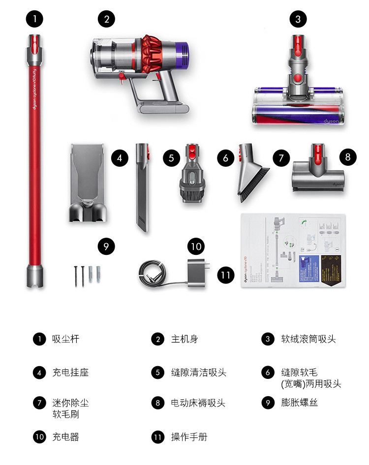 手持吸尘器安装步骤图图片