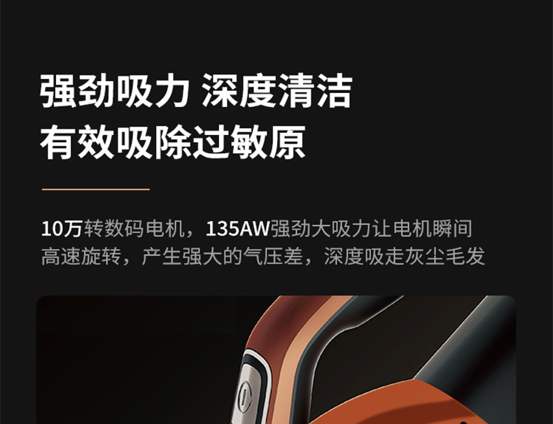 莱克高端吸尘器家用无线立式充电 大功率专利除螨车载吸尘器60分钟续航M10S