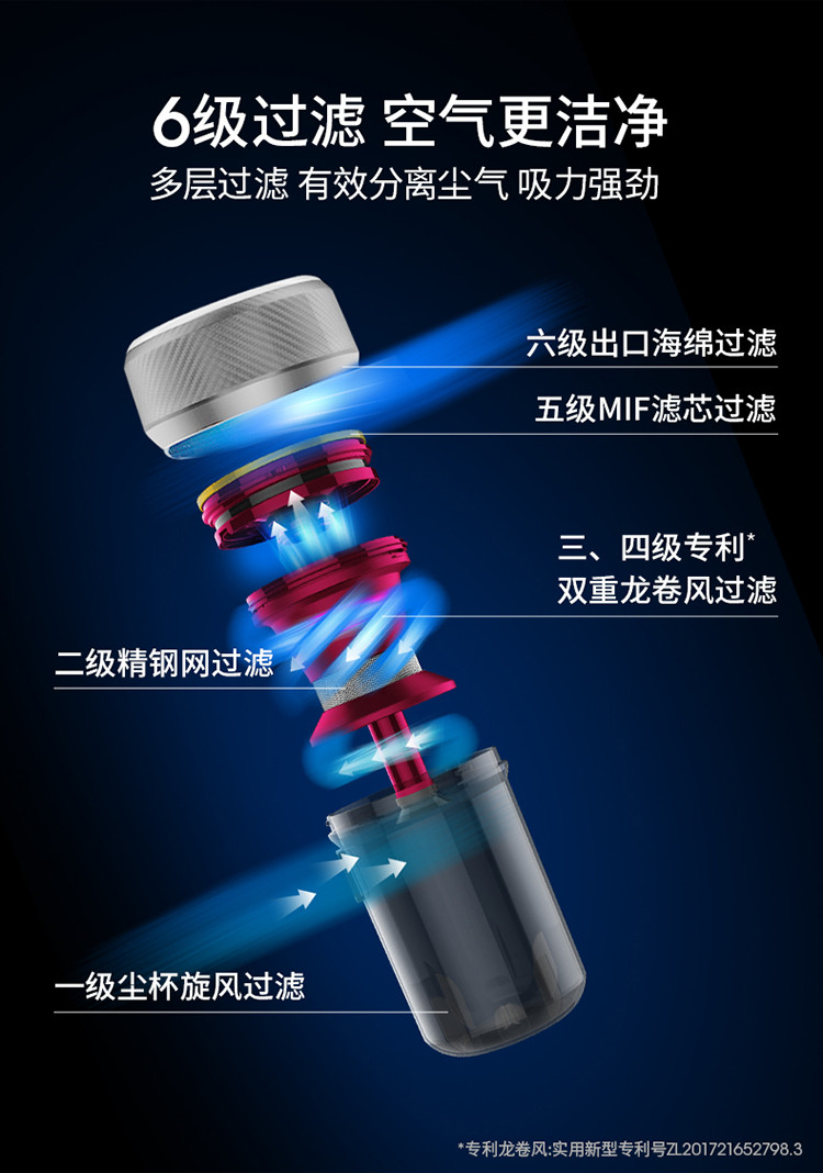 莱克吉米除螨仪小型手持床铺除螨机家用吸尘器VC-WB73