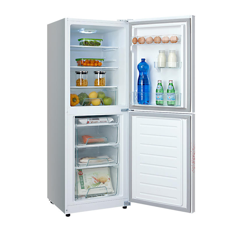 Midea/美的 BCD-169CM(E)双开门冰箱两门小冰箱家用冷藏冷冻冰箱