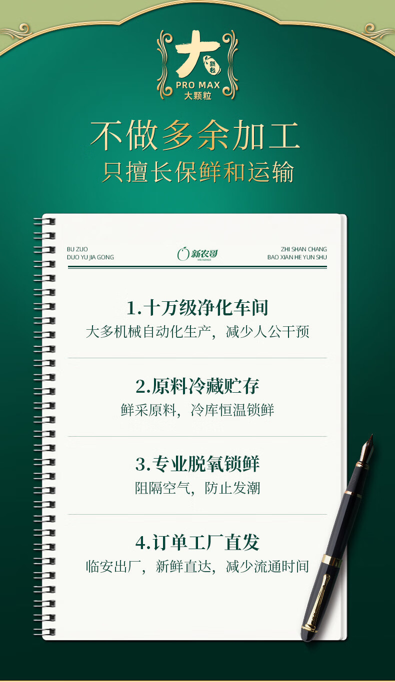 新农哥 【券后到手价50元】大颗粒原味紫衣腰果带衣腰果500g/罐