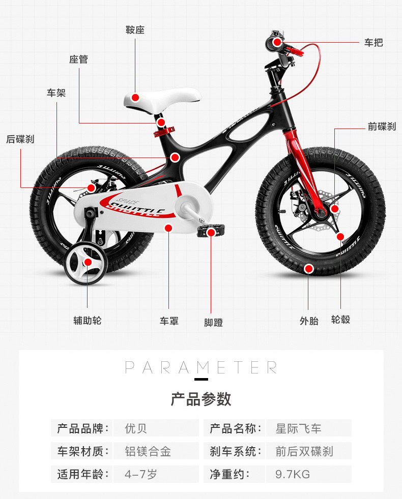 儿童自行车安装图解图片