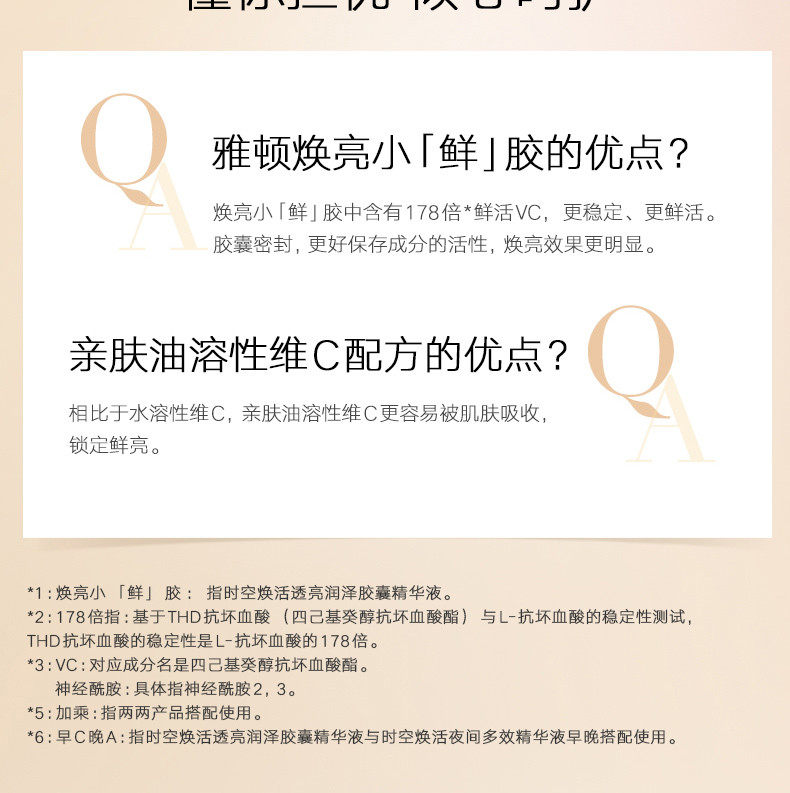 伊丽莎白雅顿 时空焕活透亮润泽胶囊精华液60粒(VC胶小鲜胶提亮肤色化妆品护肤品)