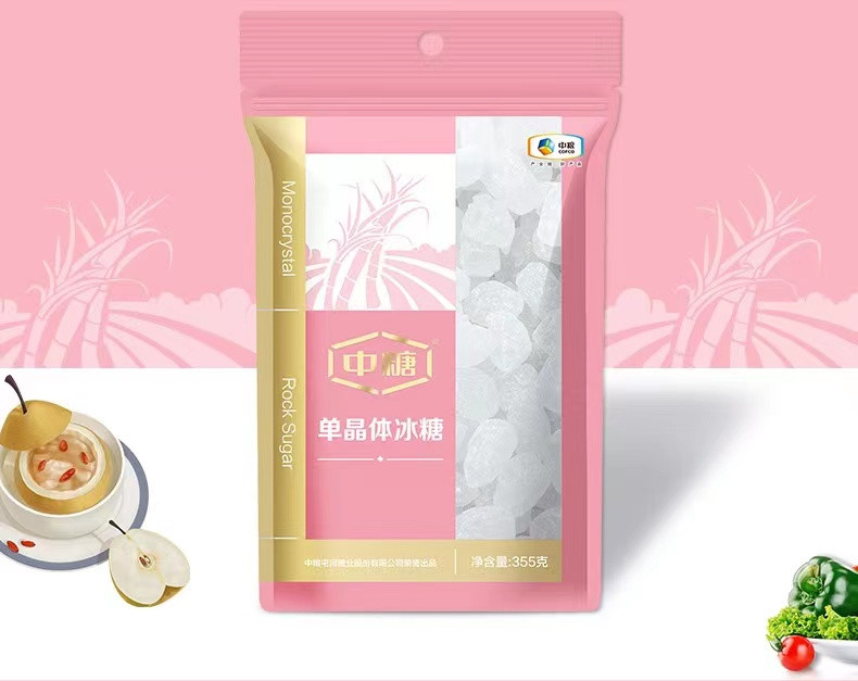 中糖 【北京馆】中糖单晶冰糖 355g*3袋