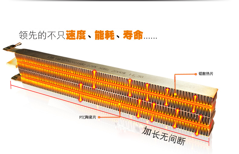 艾美特 取暖器家用暖风机浴室壁挂电暖器节能台式防水电暖气HP2008