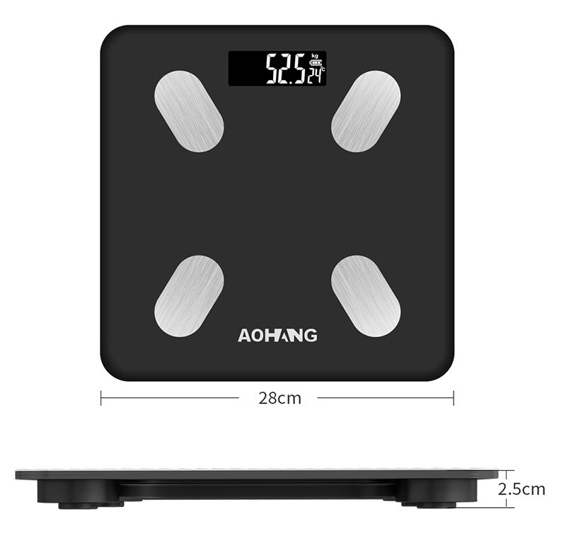 健康秤  app蓝牙智能体重秤体脂秤 人体脂肪电子秤