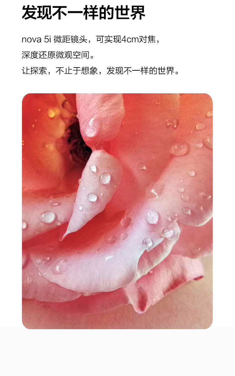 华为新品/HUAWEI nova5i 手机 6+128GB 后置AI四摄 极点全面屏全网通双卡双待