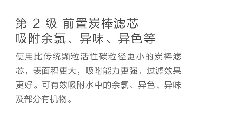 小米/MIUI 小米净水器厨下式1A 厨房自来水RO反渗透直饮纯水机家用净水机