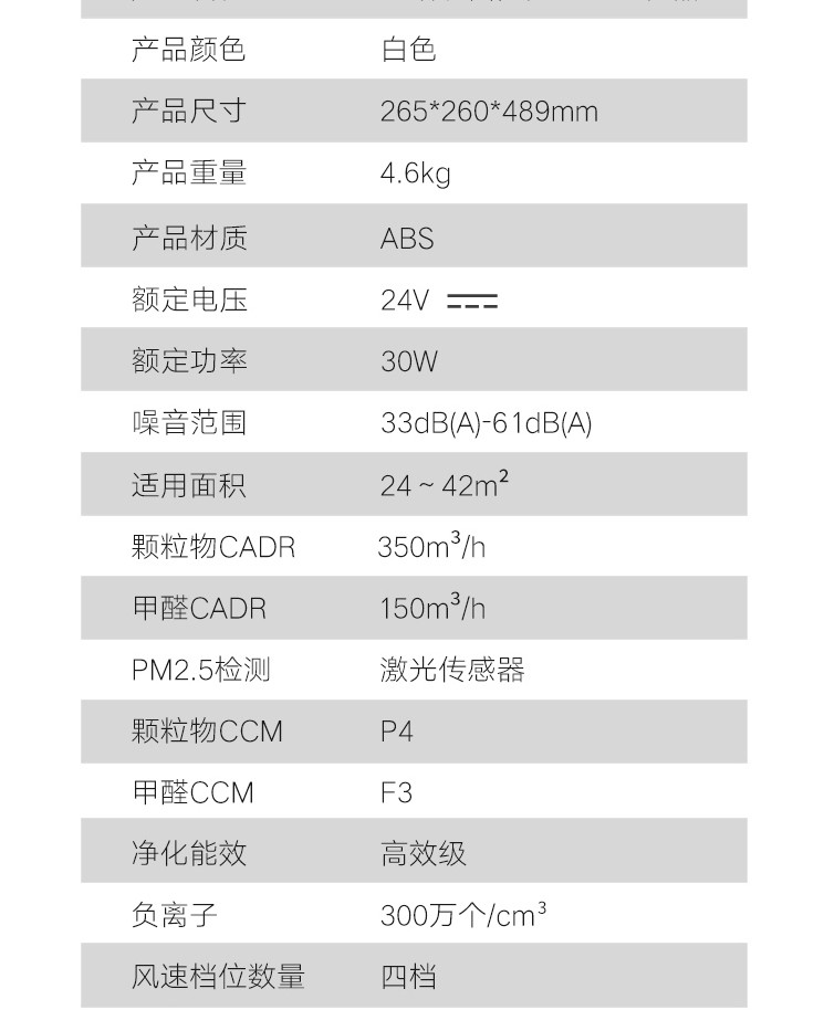 荣耀 亲选抗菌除醛空气净化器 净诺 支持HUAWEI HiLink