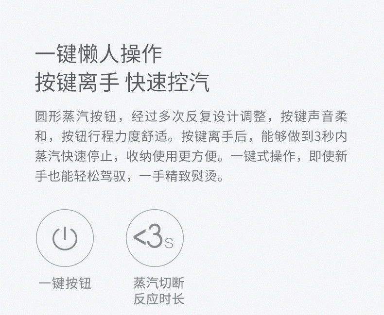 小米生态 咱家朗菲手持挂烫机 智能蒸汽加热家用迷你型烫衣机小型电熨斗便携式迷你蒸汽