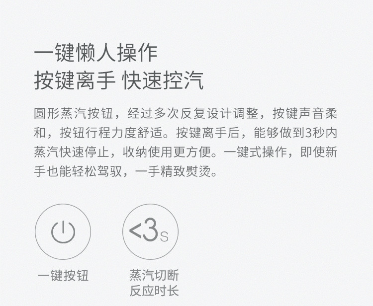 小米生态 手持挂烫机 智能蒸汽加热家用迷你型烫衣机小型电熨斗便携式迷你蒸汽