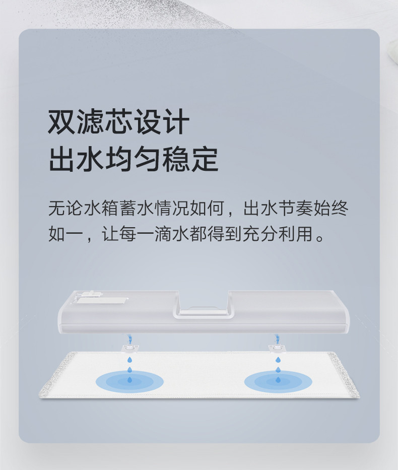 小米吸尘器家用无线手持 擦地机拖地机 吸拖一体机 一键自锁 150AW大吸力可除螨 K10