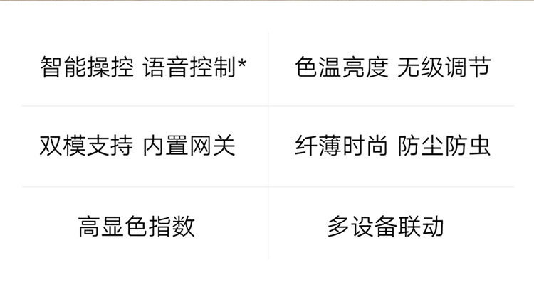 小米 米家智能LED客厅吸顶灯 客厅卧室灯 长方形现代简约餐厅灯智能控制 95W