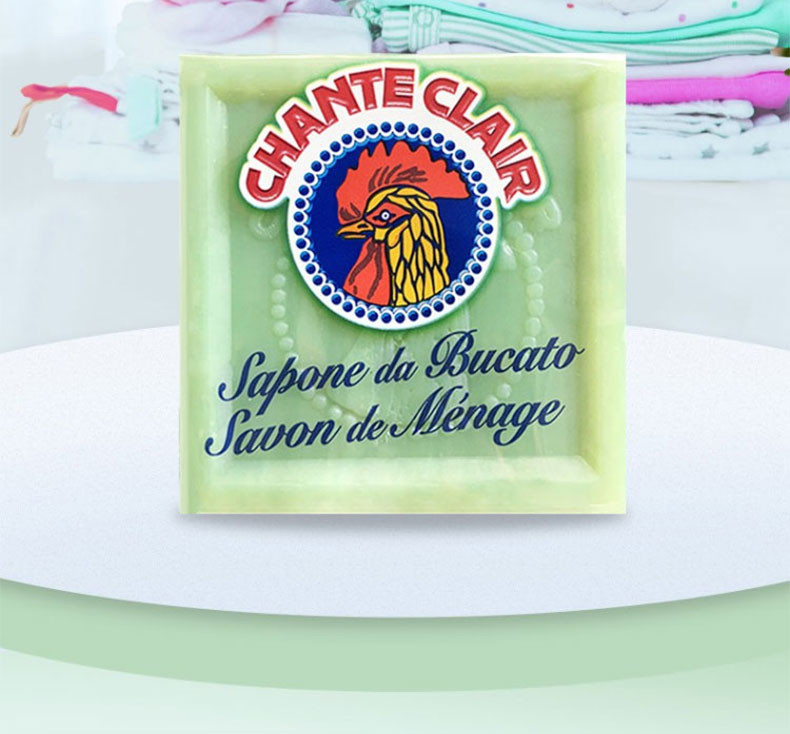 大公鸡管家 CHANTECLAIR 马赛/植物洗衣皂 肥皂 手洗皂 (意大利进口) 300g