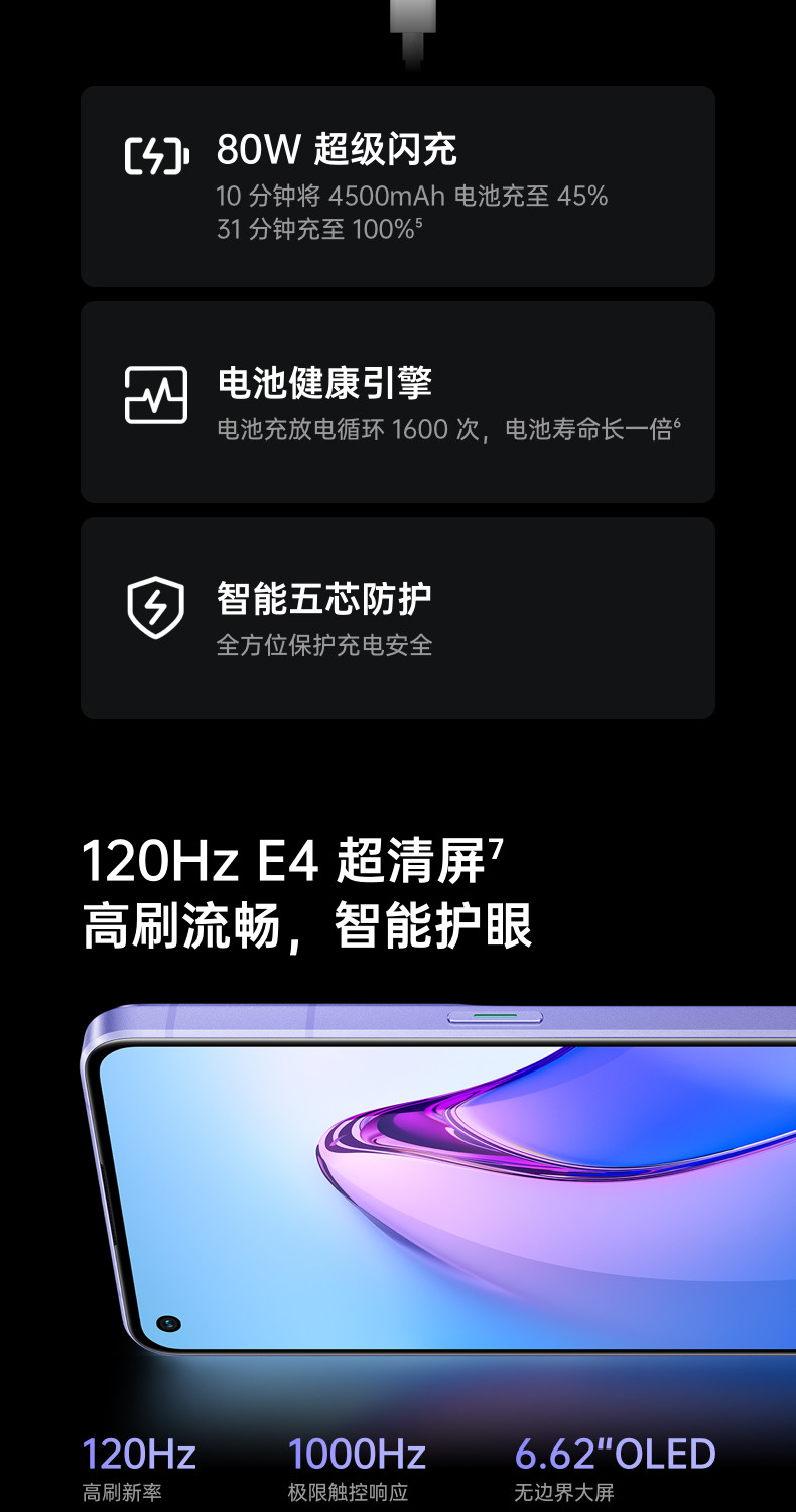 OPPO Reno8 Pro 8GB+256GB 新配色上市 第一代骁龙7移动平台