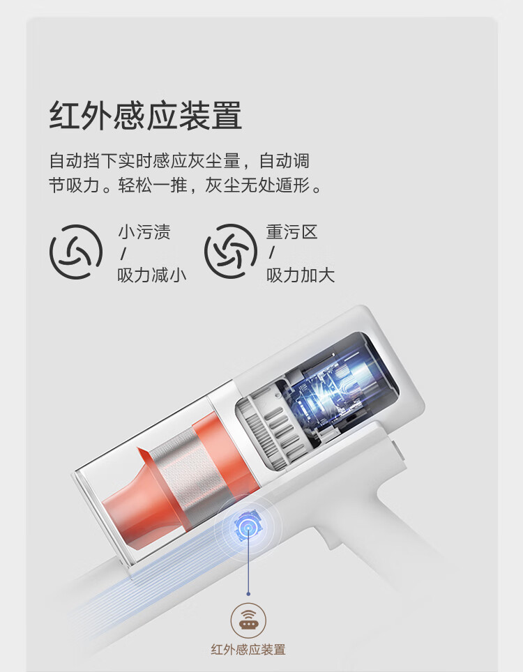 小米/MIUI 无线吸尘器2Pro 家用吸尘器无线手持大吸力 深层除尘除螨吸拖一体