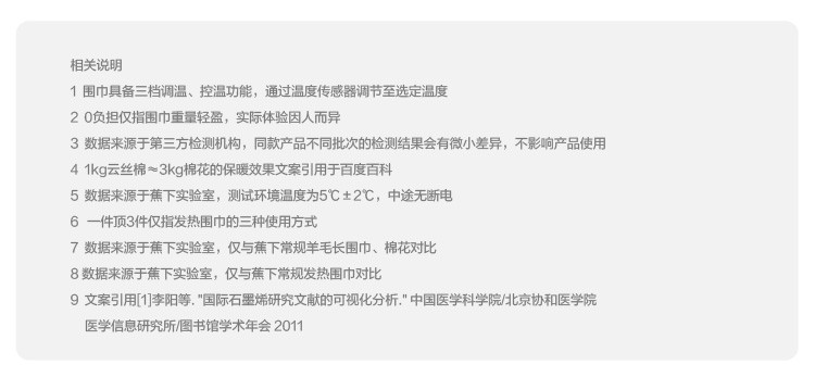 【券后到手价149】蕉下暖霁智能发热围巾冬季护颈椎保暖热敷理疗仪电加热围脖秋冬送礼物