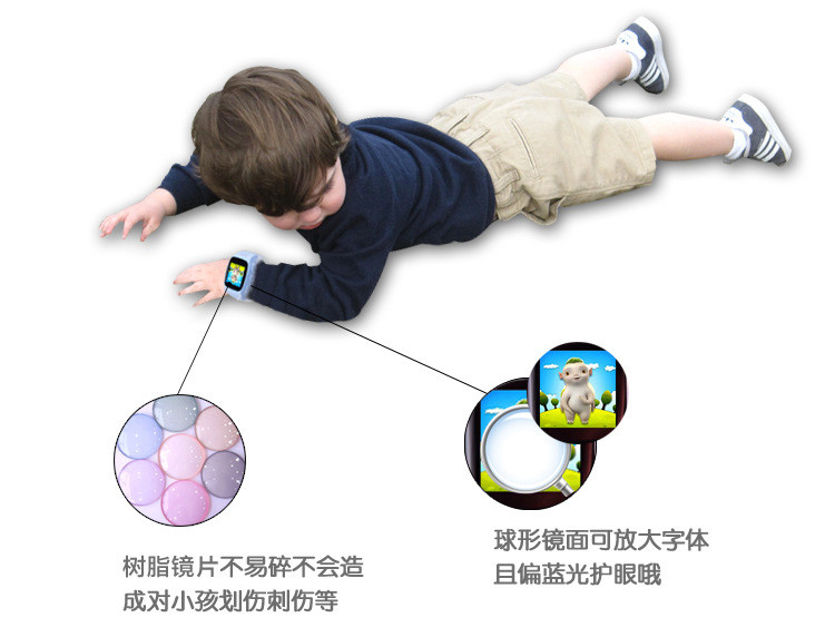 汤河店 插卡GPS手表电话WIFI定位触摸屏防水智能儿童手表学生