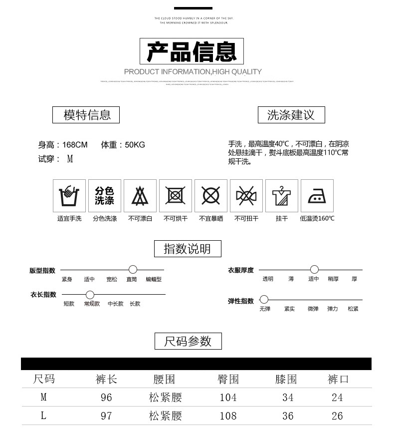 施悦名2018秋冬新款女式深色牛仔休闲裤 潮流新品欧美风中腰小脚裤