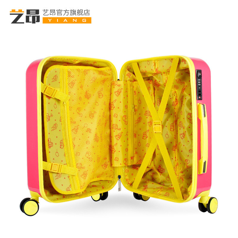 小童马 行李箱定制20寸拉杆箱可爱可定制图案旅行箱耐磨防水箱包C
