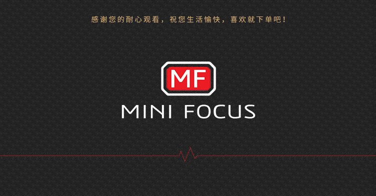 汤河店 MINI FOCUS时尚钢带测速男表三眼计时日历夜光防水石英表0218G