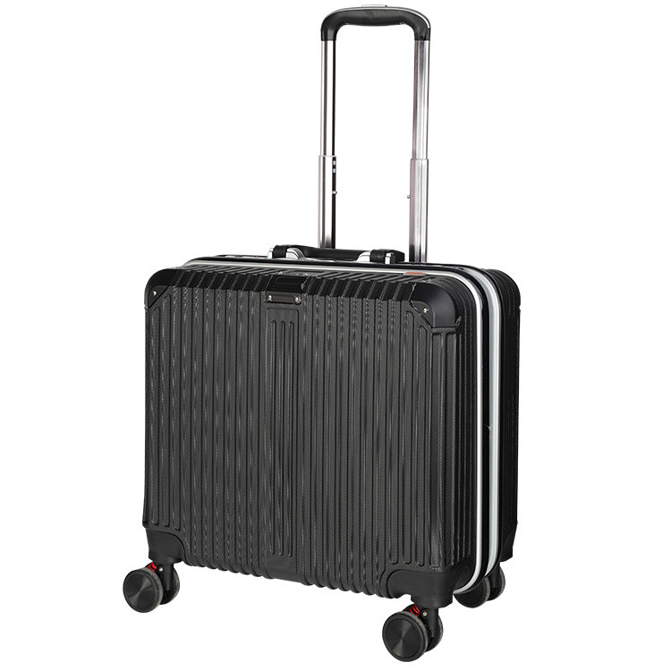 小童马 网红16行李箱登机18寸拉杆箱定制静音万向轮旅行箱包铝框密码箱套C