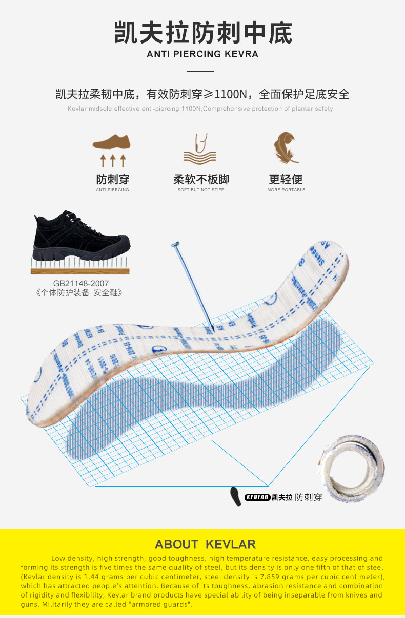 小童马   冬季劳保鞋男钢头防砸防刺穿加绒保暖防水工作安全靴C