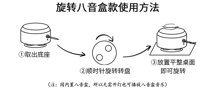 汤河店 欧式榉木水晶球发光音乐盒 麋鹿星空木质底座工艺品礼品A