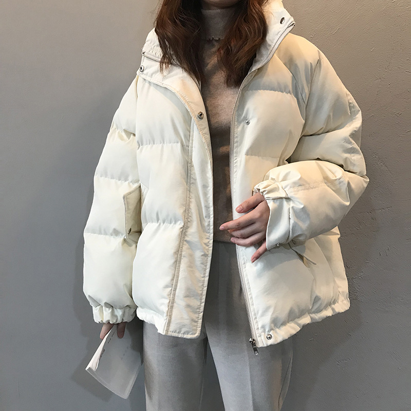 施悦名 2019冬季新款韩版宽松显瘦棉衣女学生保暖棉服外套A