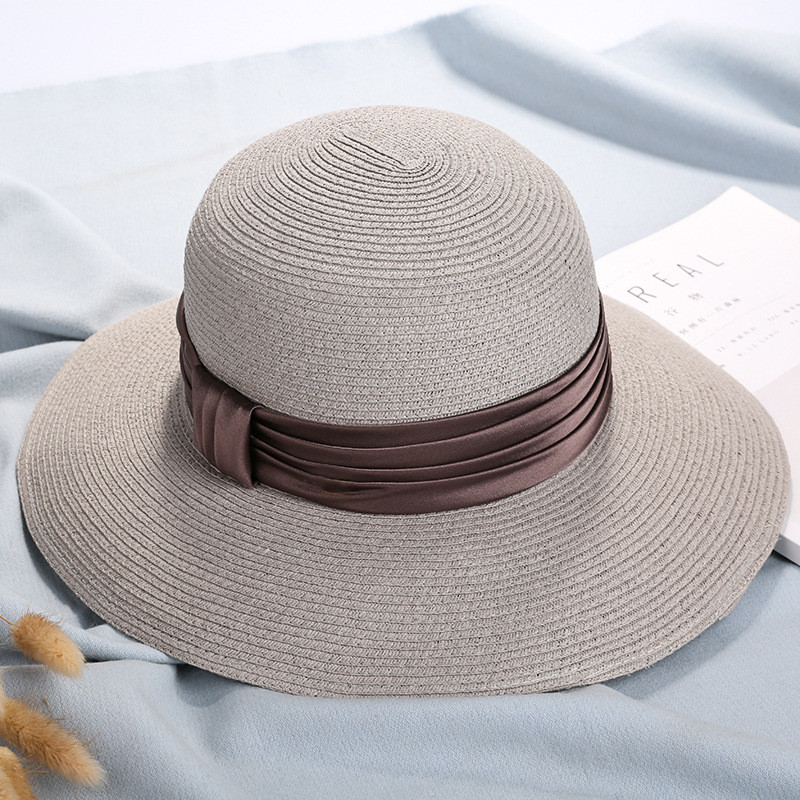 施悦名 新款帽子女夏天太阳帽女士 户外遮脸防晒遮阳帽可折叠沙滩帽子
