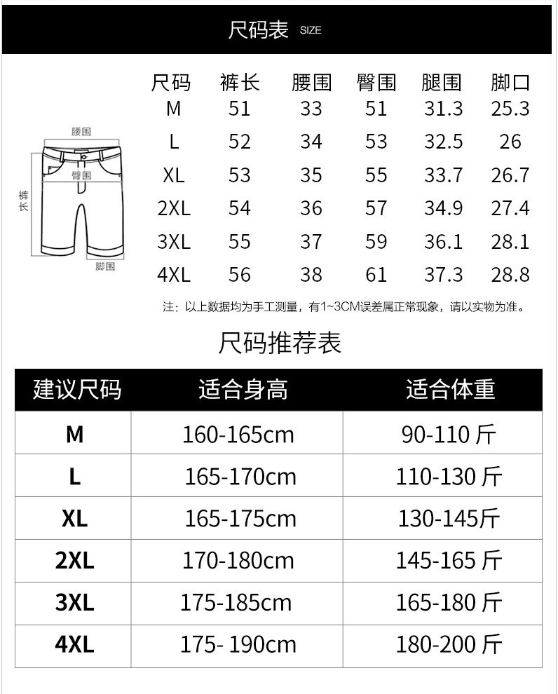 汤河之家 都市男装|日系2020年新款夏季新品工装短裤休闲多口袋宽松5五分裤C