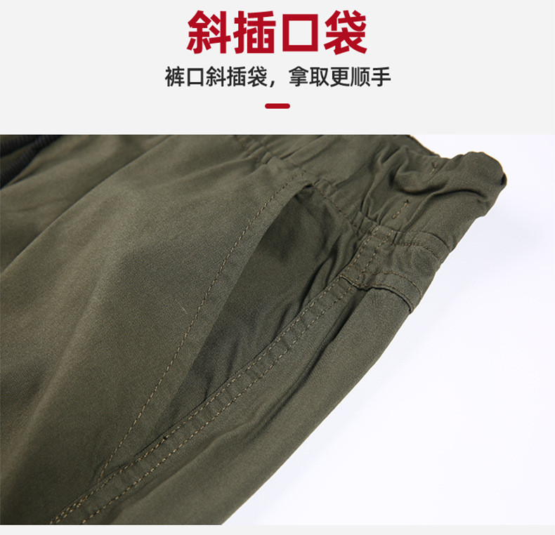 洋湖轩榭 夏季 军绿劳保工作服男 批发户外运动服棉质透气亲肤户外工装a