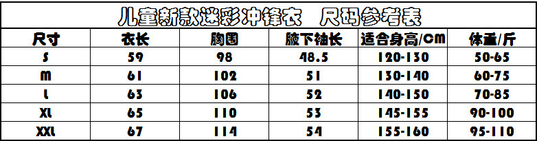 洋湖轩榭 童户外运动冲锋衣迷彩两件套 三合一男童女童秋冬防寒a