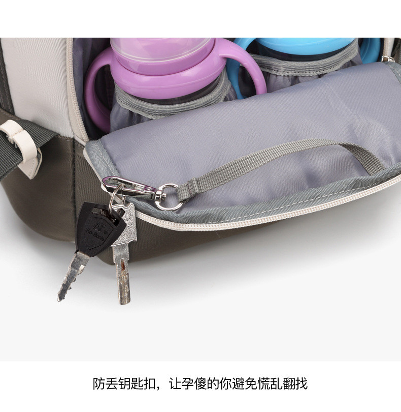 小童马 2021时尚妈咪包多功能大容量母婴包双肩尿布外出背包 baby bag