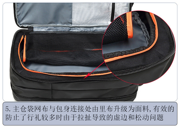 小童马 男士背包多功能大容量双肩包牛津布韩版防水商务包干湿分离旅行包