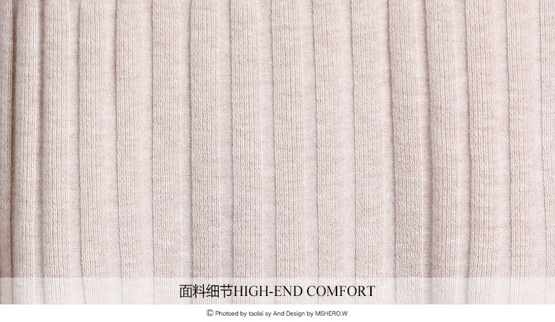 施悦名 2021秋冬季新款纯色针织裙子套头气质通勤纯羊毛毛衣女装连衣裙潮