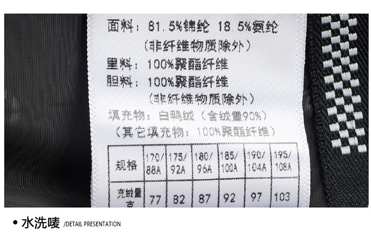 洋湖轩榭 2021冬季新款羽绒服男短款加厚保暖男士羽绒服立领保暖男士外套男