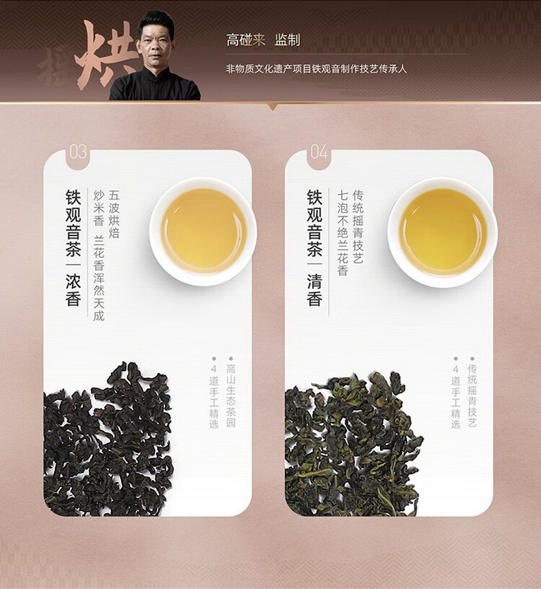 小罐茶/XIAOGUANCHA 金罐系列20罐十大茗茶组合装80g