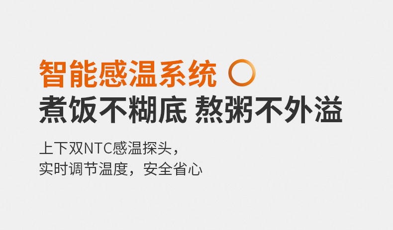 九阳/Joyoung 电饭煲家用饭锅3L升多功能预约小型2-4人柴火饭不粘内胆