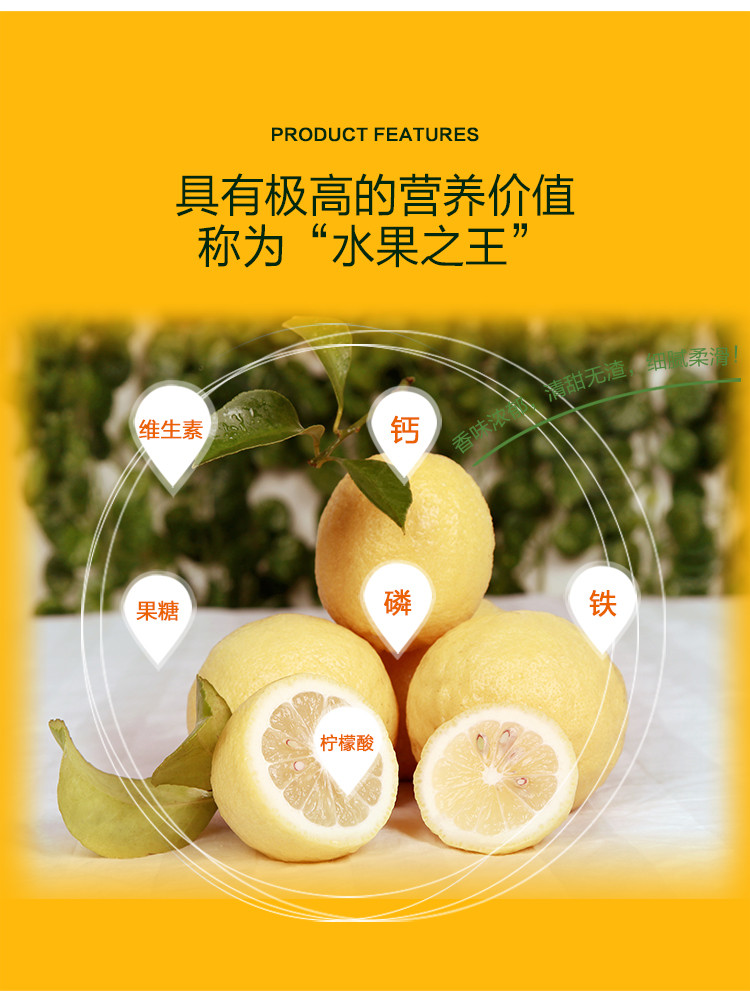 【川邮自营】 安岳柠檬一级果2斤包邮 陆续发货