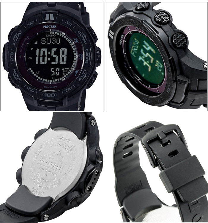 casio/卡西欧 PRW-3100系列太阳能电波户外登山运动男表