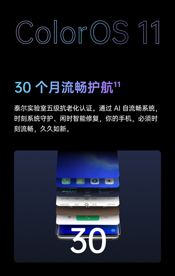 OPPO Reno5 6400万水光人像四摄 65W超级闪充 轻薄5G手机